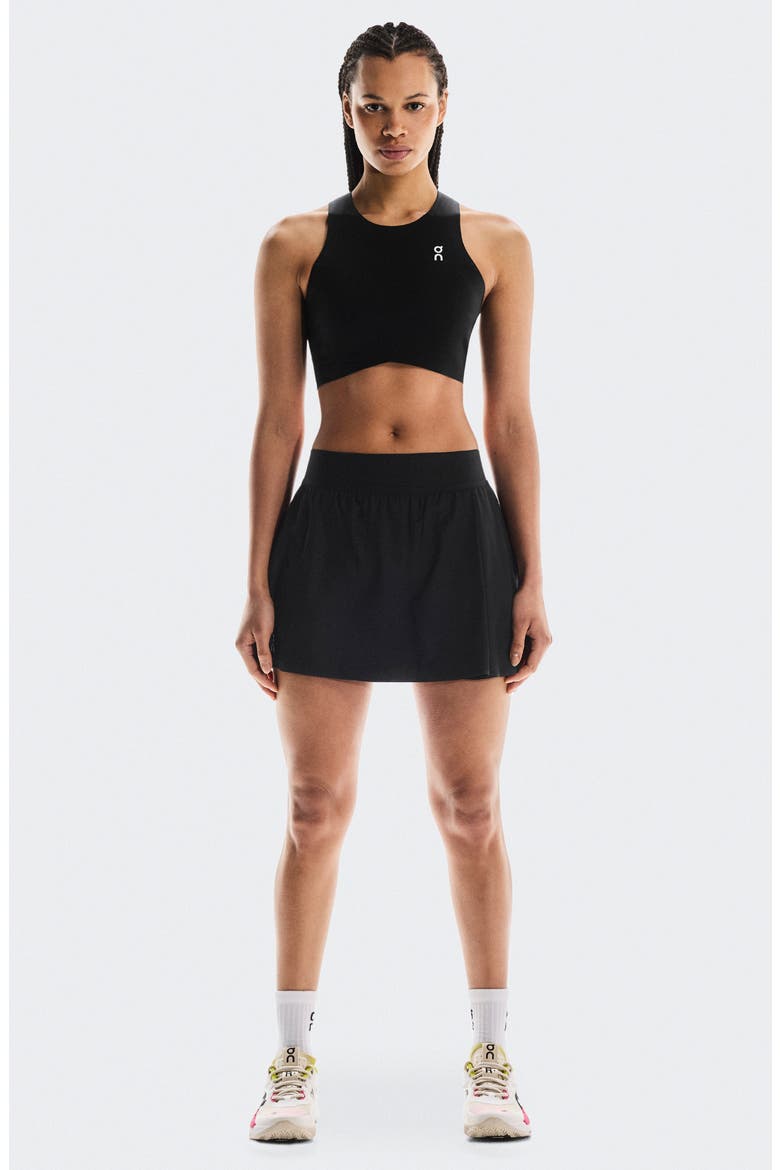 Court Pleated Skort, Alternate, color, BLACK