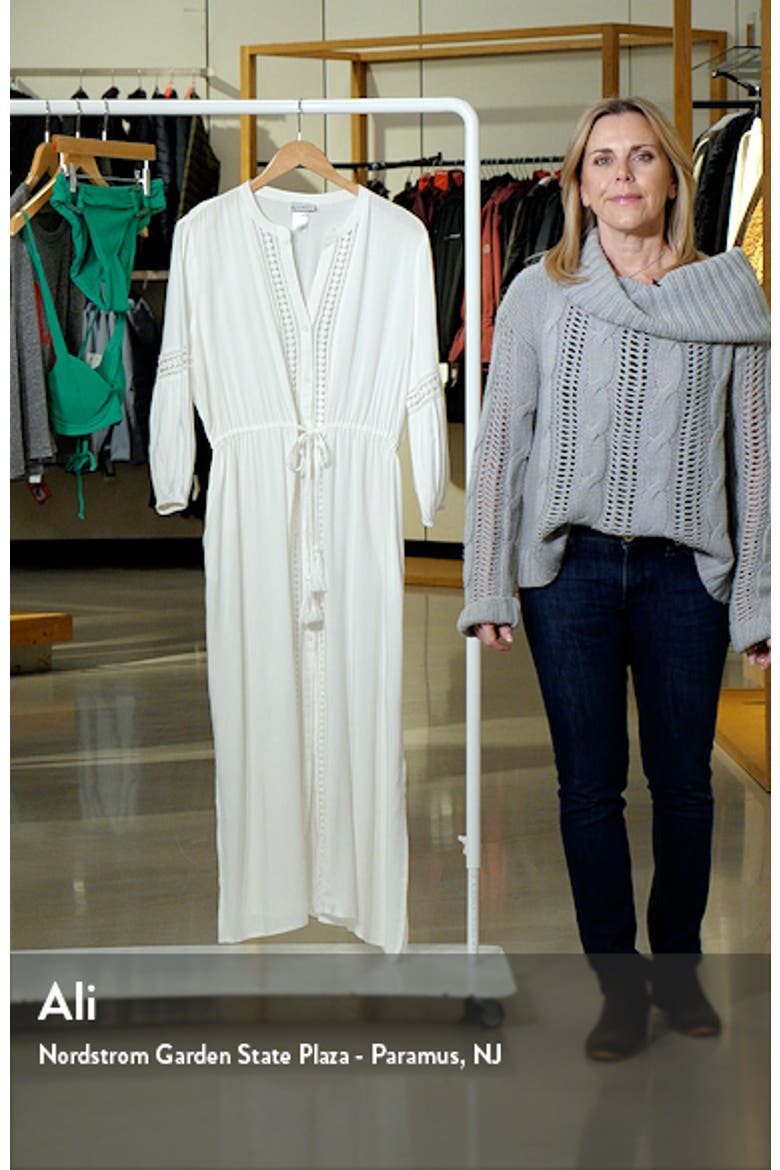 Sunlace Long Sleeve Cover-Up Dress video