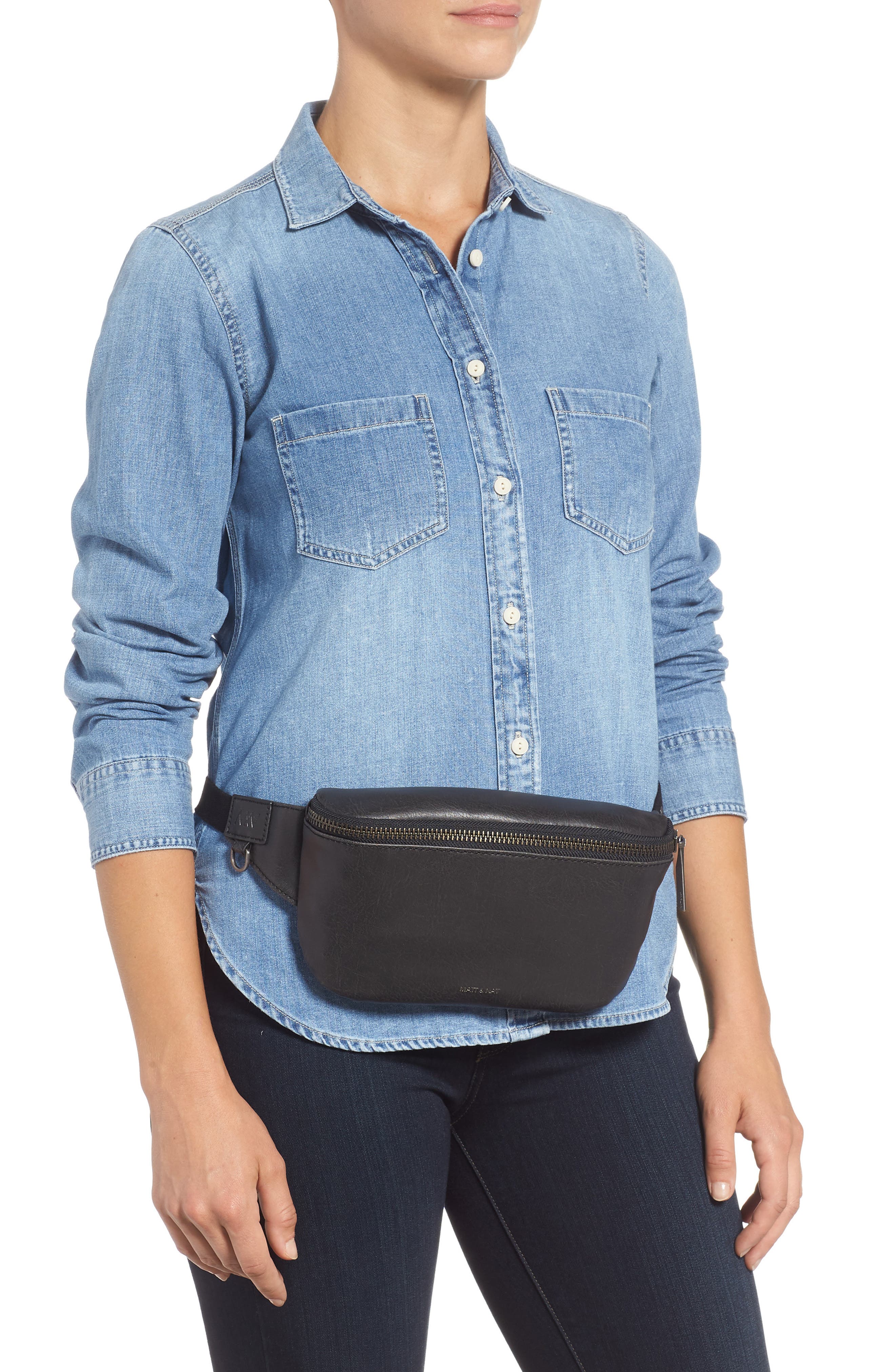 Matt & Nat Vie Faux Leather Belt Bag, Alternate, color, 