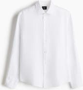 H&M Slim Fit Linen Shirt