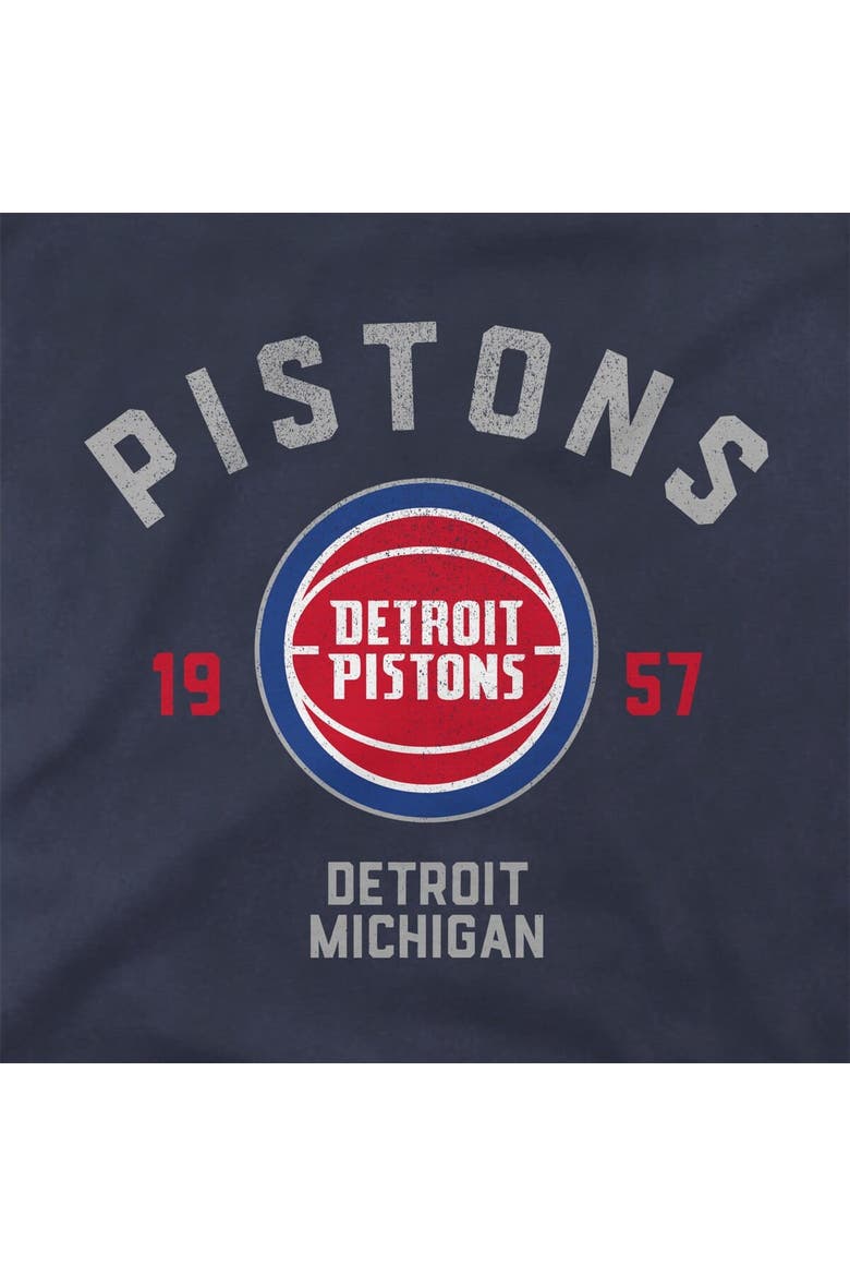 Unisex Stadium Essentials Blue Detroit Pistons Get Back Vintage Raglan Hoodie, Alternate, color, Blue