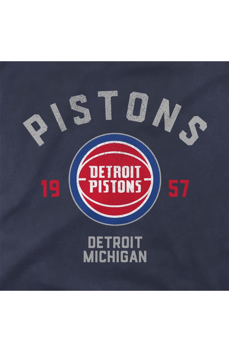 Stadium Essentials Unisex Stadium Essentials Blue Detroit Pistons Get Back Vintage Raglan Hoodie, Alternate, color, Blue