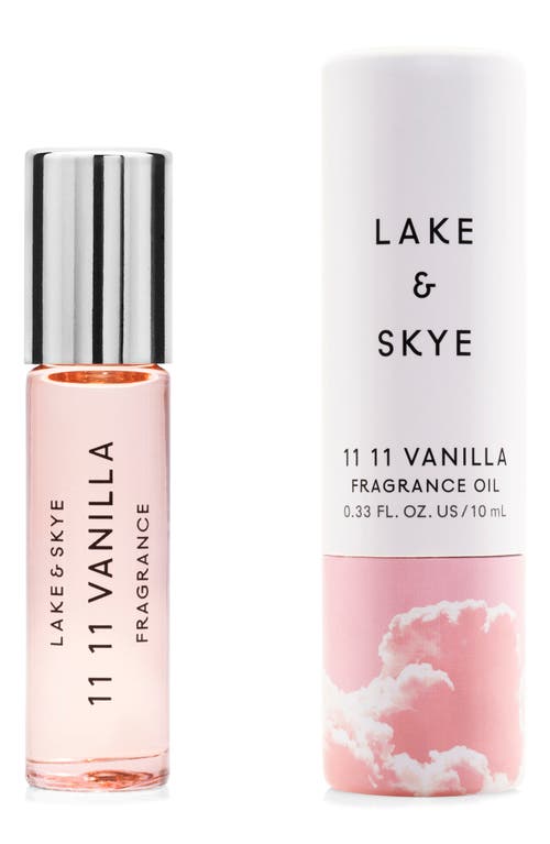 Lake & Skye 11 11 Vanilla Fragrance Oil Rollerball In No Color
