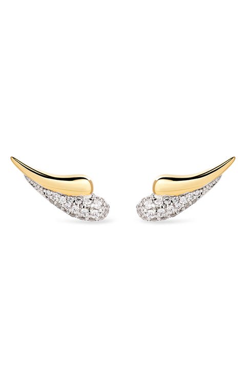 Lowen Cubic Zirconia Stud Earrings