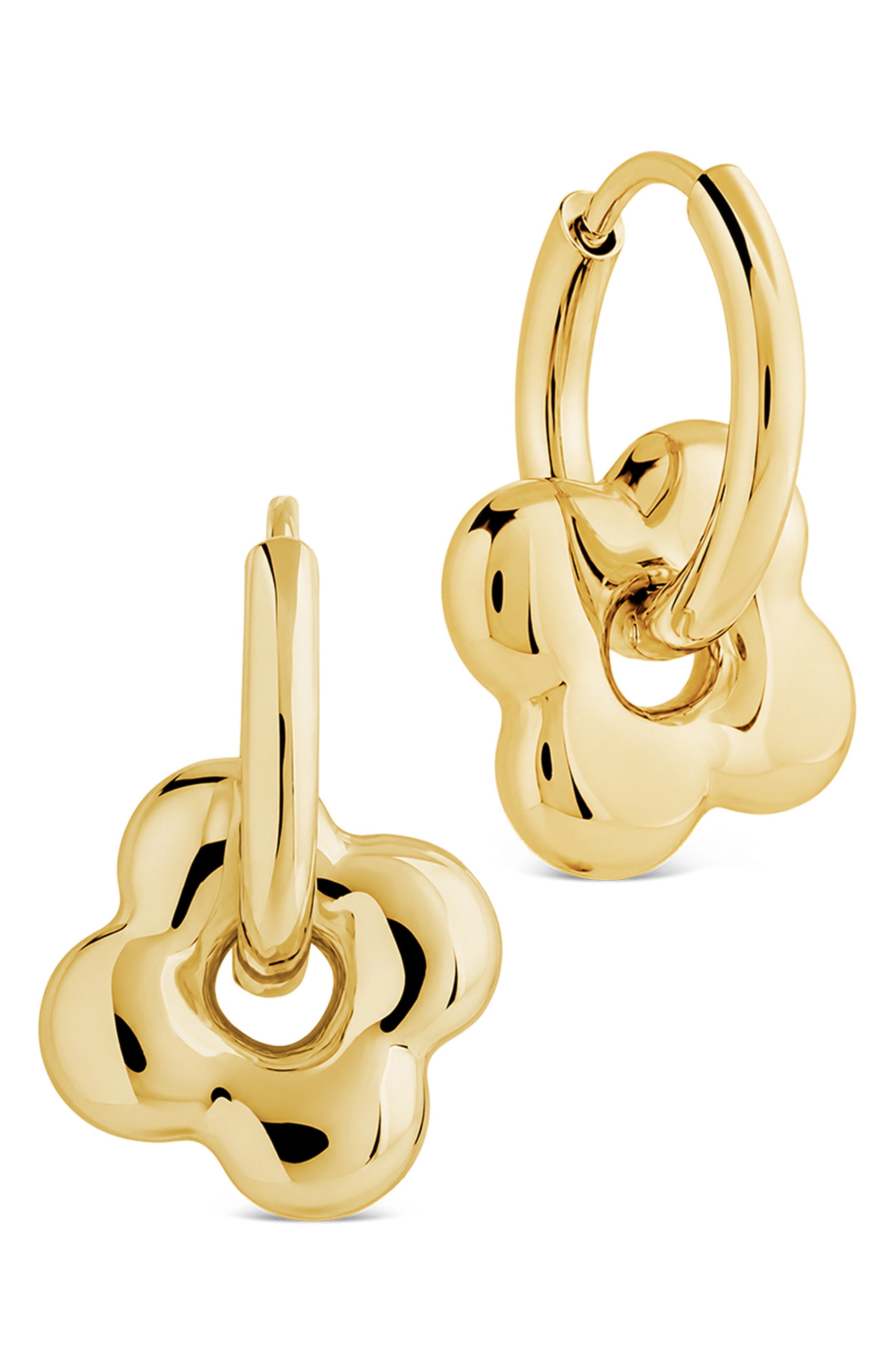 Double Knot Hoop Earrings