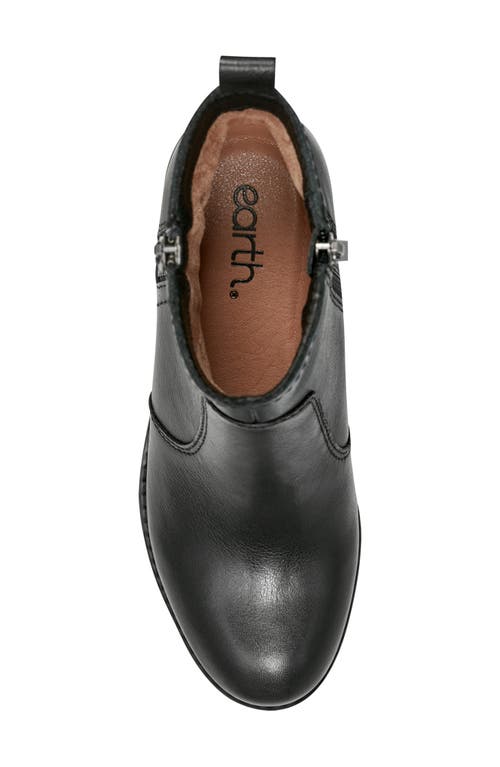 Earth ® Cinto Platform Wedge Bootie In Black