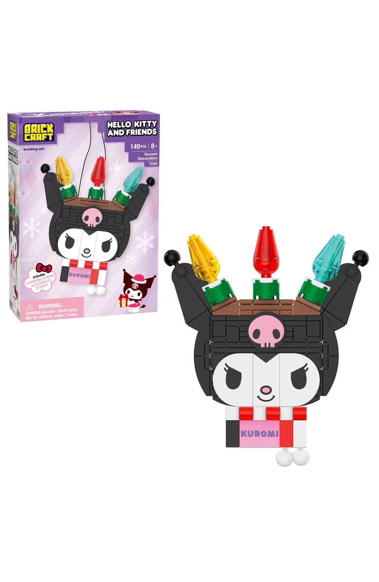 Brickcraft Hello Kitty Kuromi Decoration Building Set, Main, color, Pink