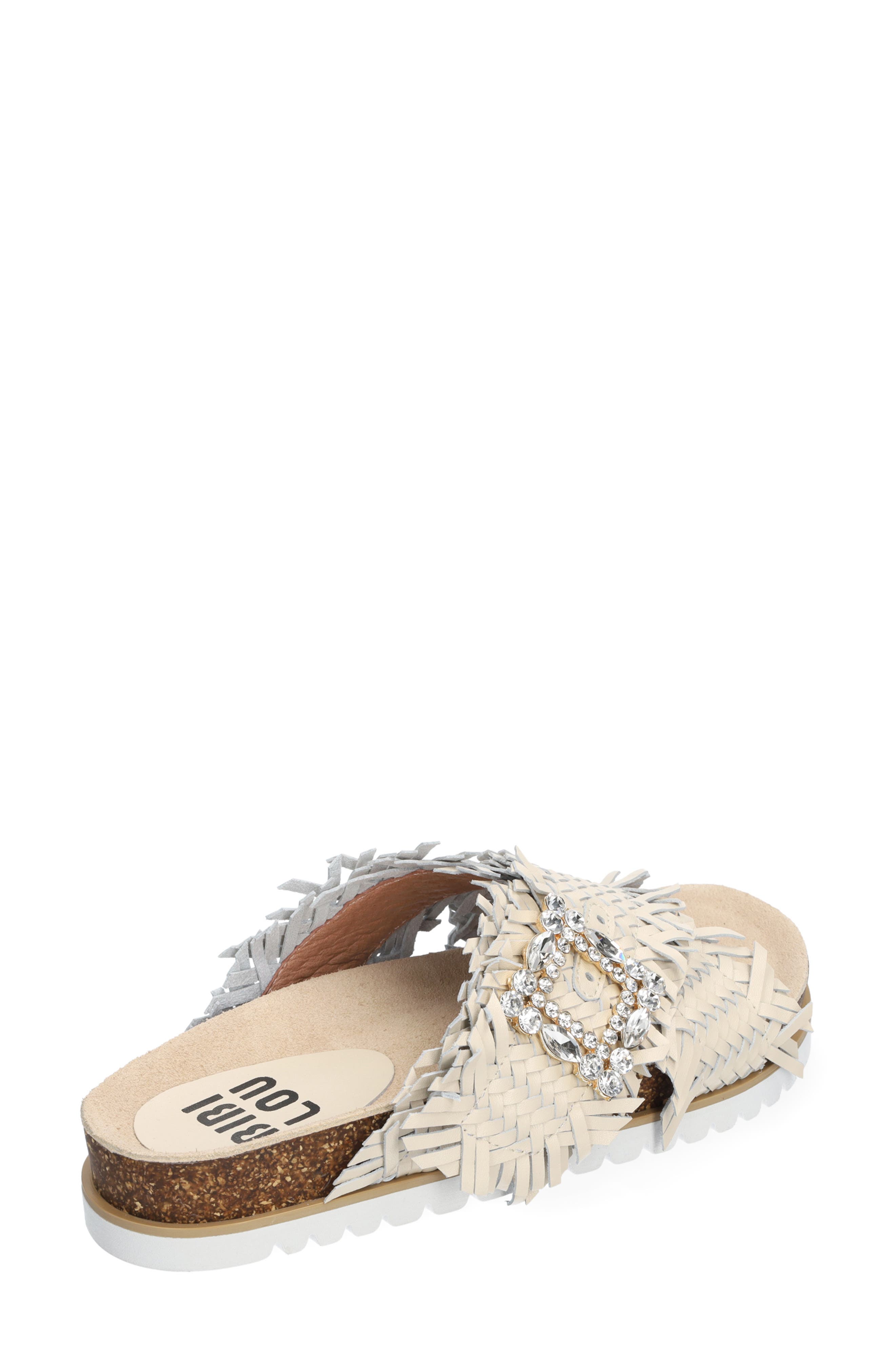 Bibi Lou Danna Slide Sandal, Alternate, color, Blanco
