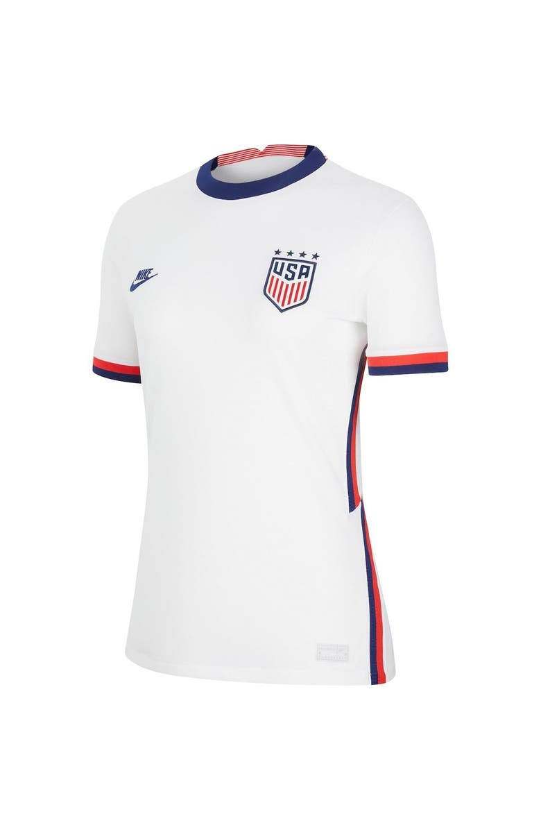 Nike Women's Nike White USWNT 2020 Home Stadium Breathe Replica Jersey, Alternate, color,