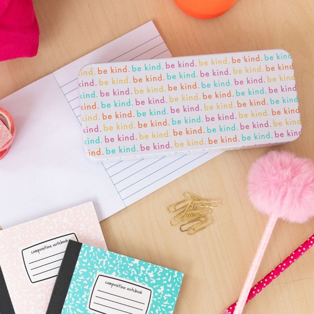 Back to School Be Kind Pencil Case, Alternate, color, Assorted Pre-Pack