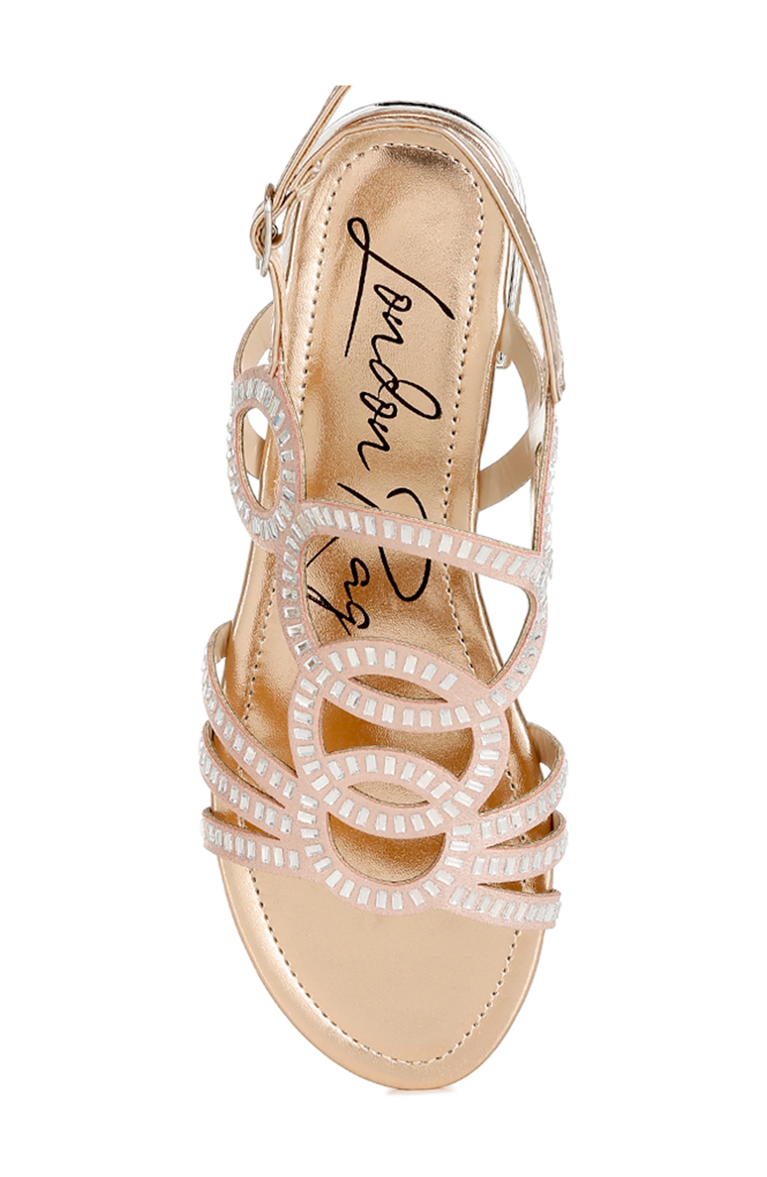 Jisters Sandal, Alternate, color, ROSE GOLD