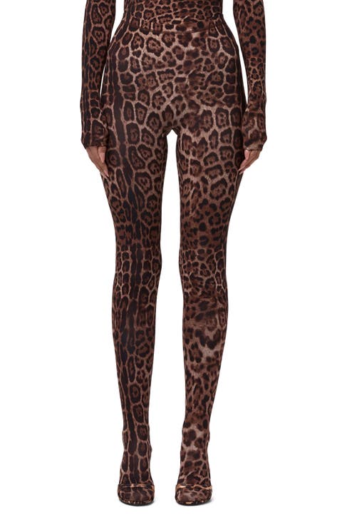 Print Toe Leggings