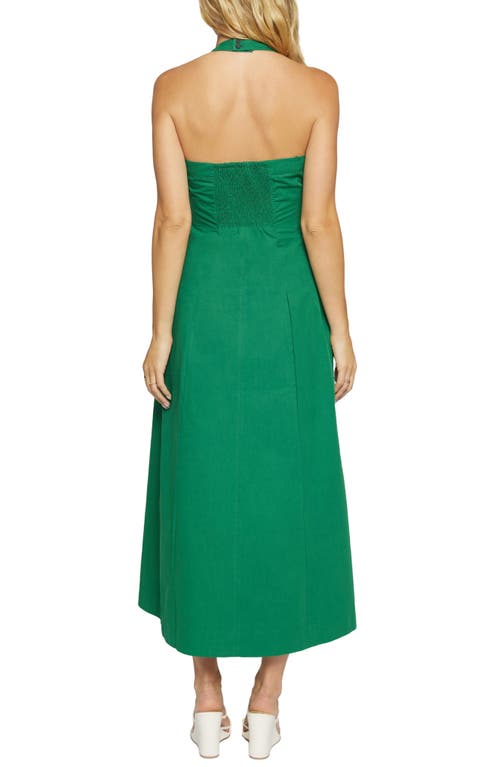 Lost + Wander Portofino Bliss Halter Midi Dress In Green