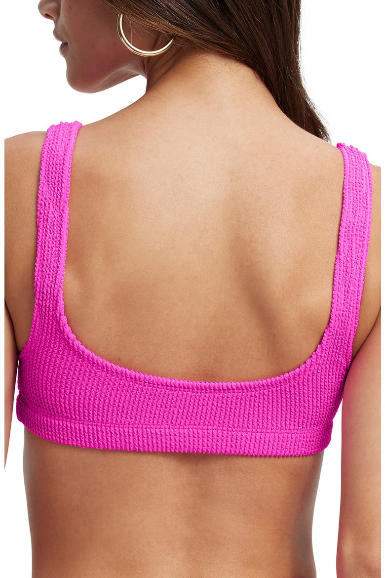Always Fits Scoop Bikini Top, Alternate, color, HAWIIAN PINK001
