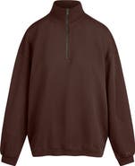 SKIMS Slouchy Half Zip Pullover