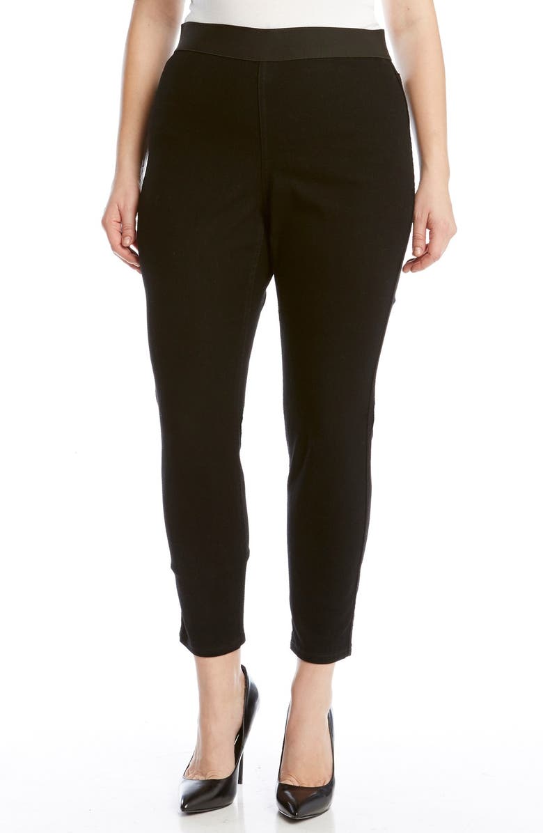 Karen Kane Denim Leggings, Main, color, 