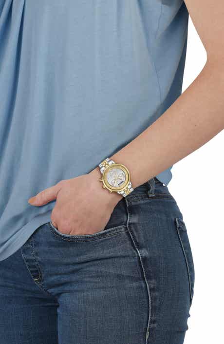 Classic Round Chronograph Bracelet Watch, 38mm