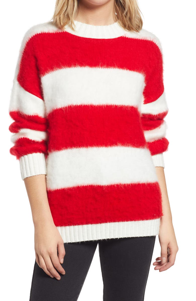 BP. Oversize Brushed Pullover, Main, color,