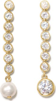 COMPLETEDWORKS Ascent Mismatched Linear Drop Earrings