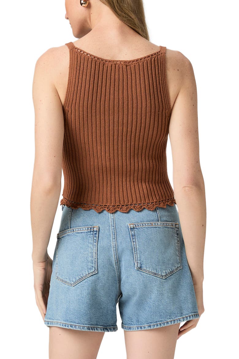 Bacini Sweater Tank, Alternate, color, ARGAN OIL