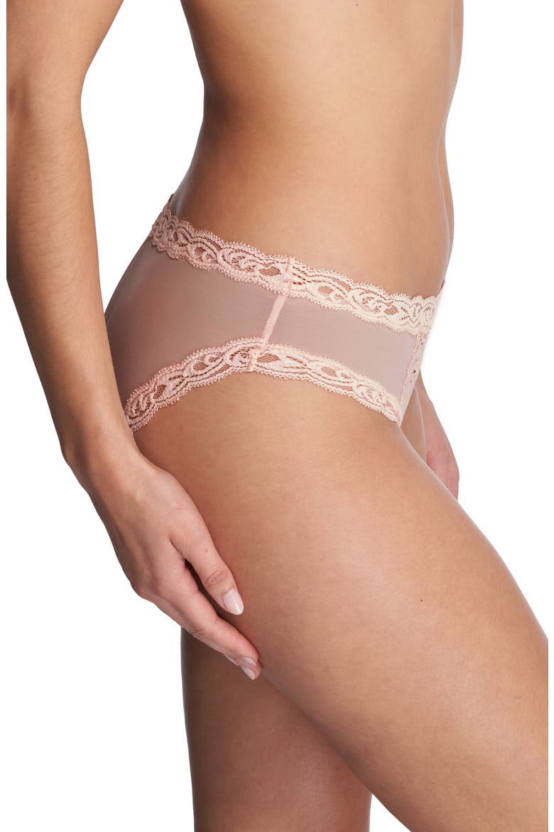 Feathers Hipster Briefs, Alternate, color, SEASHELL