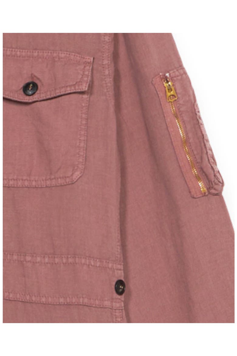 Linen Coverall, Alternate, color, Purple