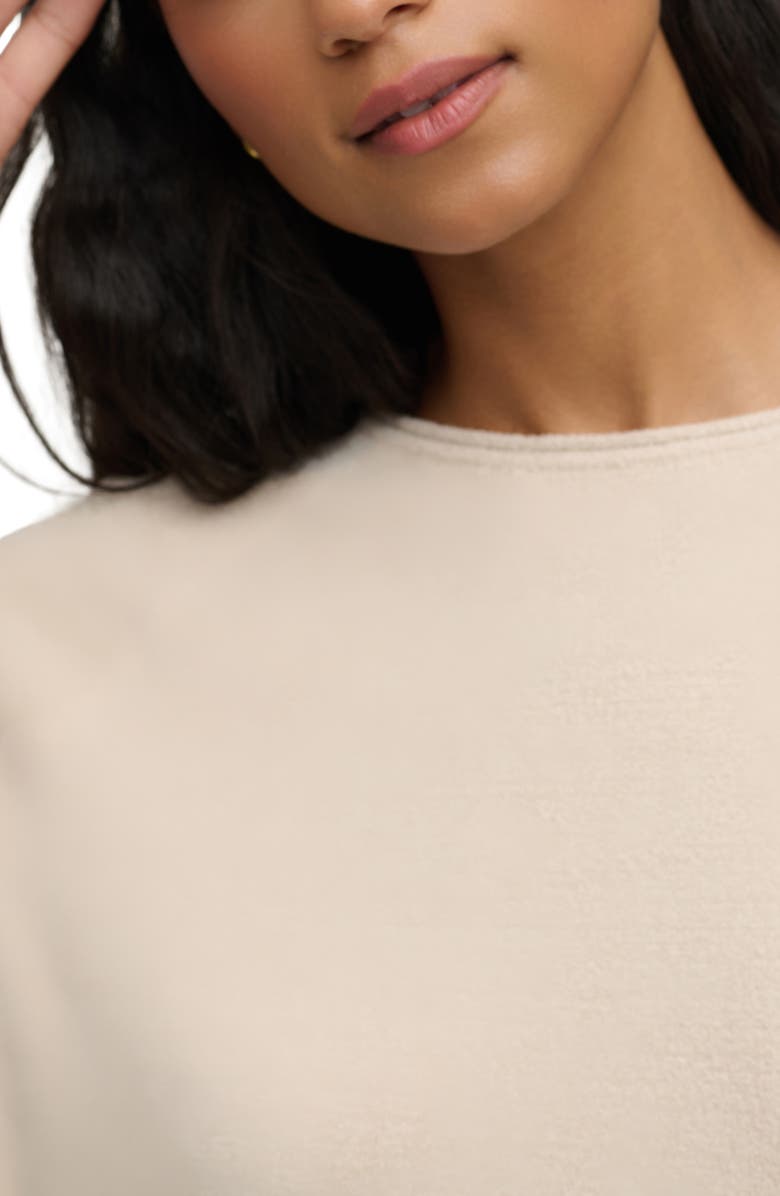 Barefoot Dreams<sup>®</sup> CozyChic<sup>®</sup> Ultra Lite<sup>®</sup> Jersey Pajamas, Alternate, color, Stone