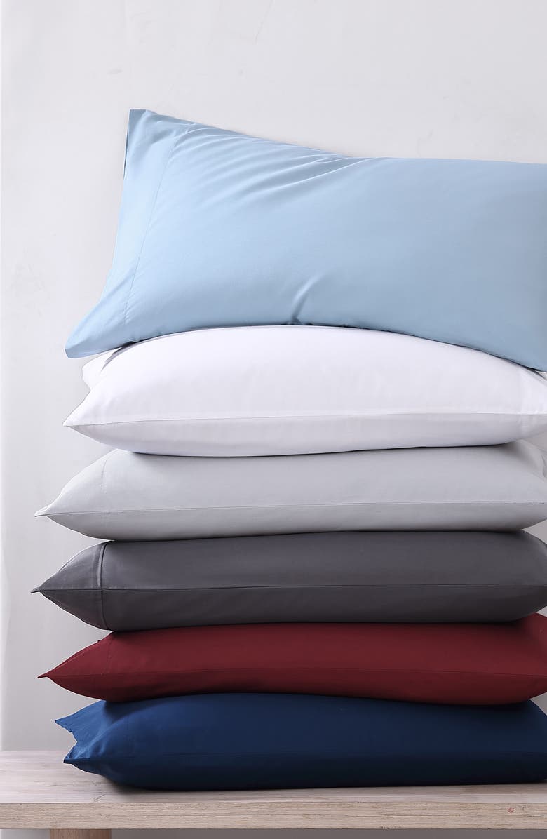Nautica Solid Sheet Set, Alternate, color, Lake Blue
