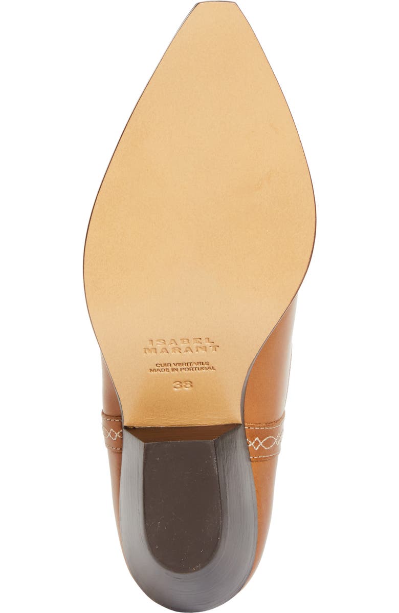 Isabel Marant Duerto Western Boot, Alternate, color, Chestnut