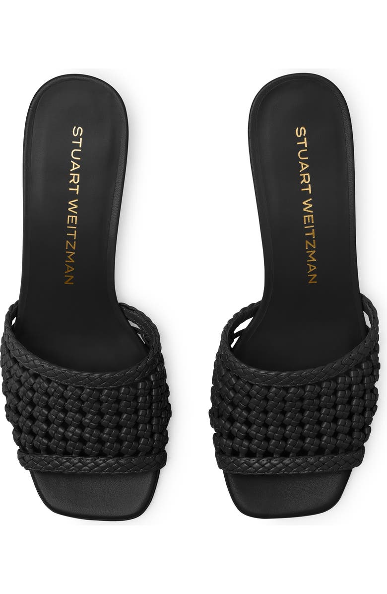 Stuart Weitzman Marina Slide 50, Alternate, color, Black