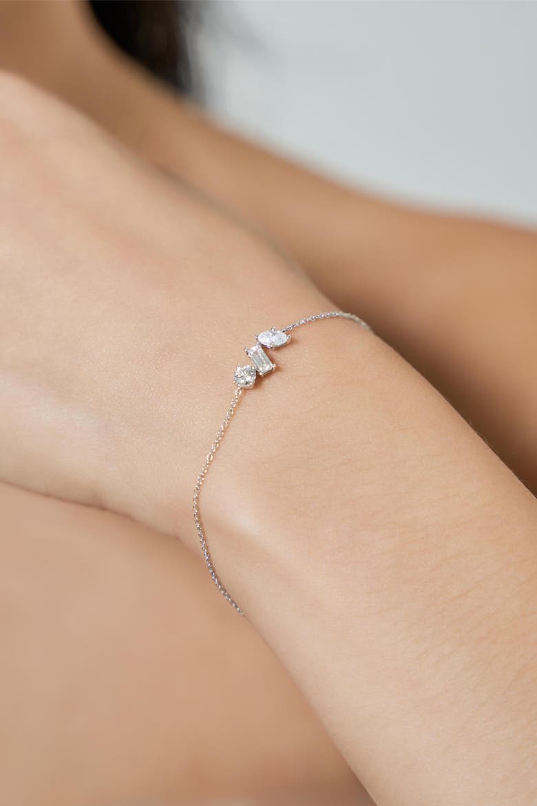 Whisper 14K Gold Lab Grown Diamond Bracelet - 0.58 Ct, Alternate, color, 14K White Gold