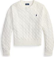 Polo Ralph Lauren Cable Knit Crewneck Sweater