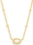 Kendra Scott Gift Boxed Mini Elisa Mother-of-Pearl Pendant Necklace