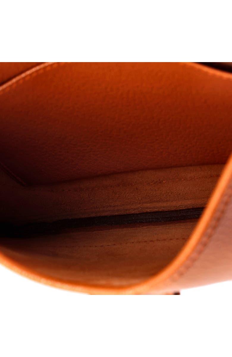 Pre-Owned Hermes Trim Bag Chevre de Coromandel 23, Alternate, color, Potiron
