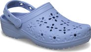 CROCS Classic Floral Cutout Clog