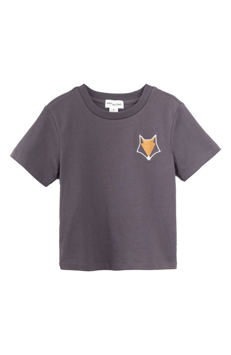 MILES BABY Kids' Fox Shirt, Main, color, 