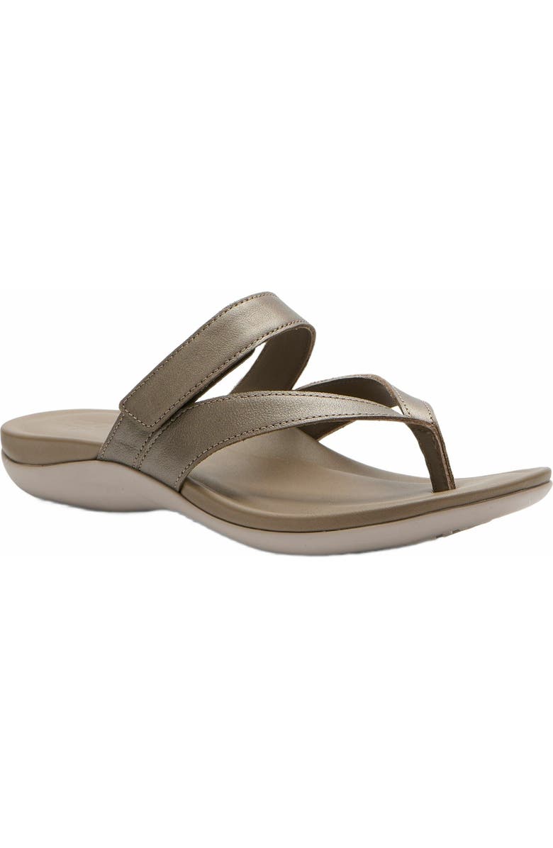 ABEO Oasis Thong Sandal, Main, color, Fossil - Regular