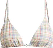 PacSun Delphinium Ring Triangle Swim Top