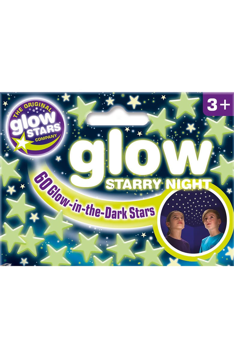 The Original Glowstars Company Glow Starry Night Self Adhesive Pads, Alternate, color, Multicolored
