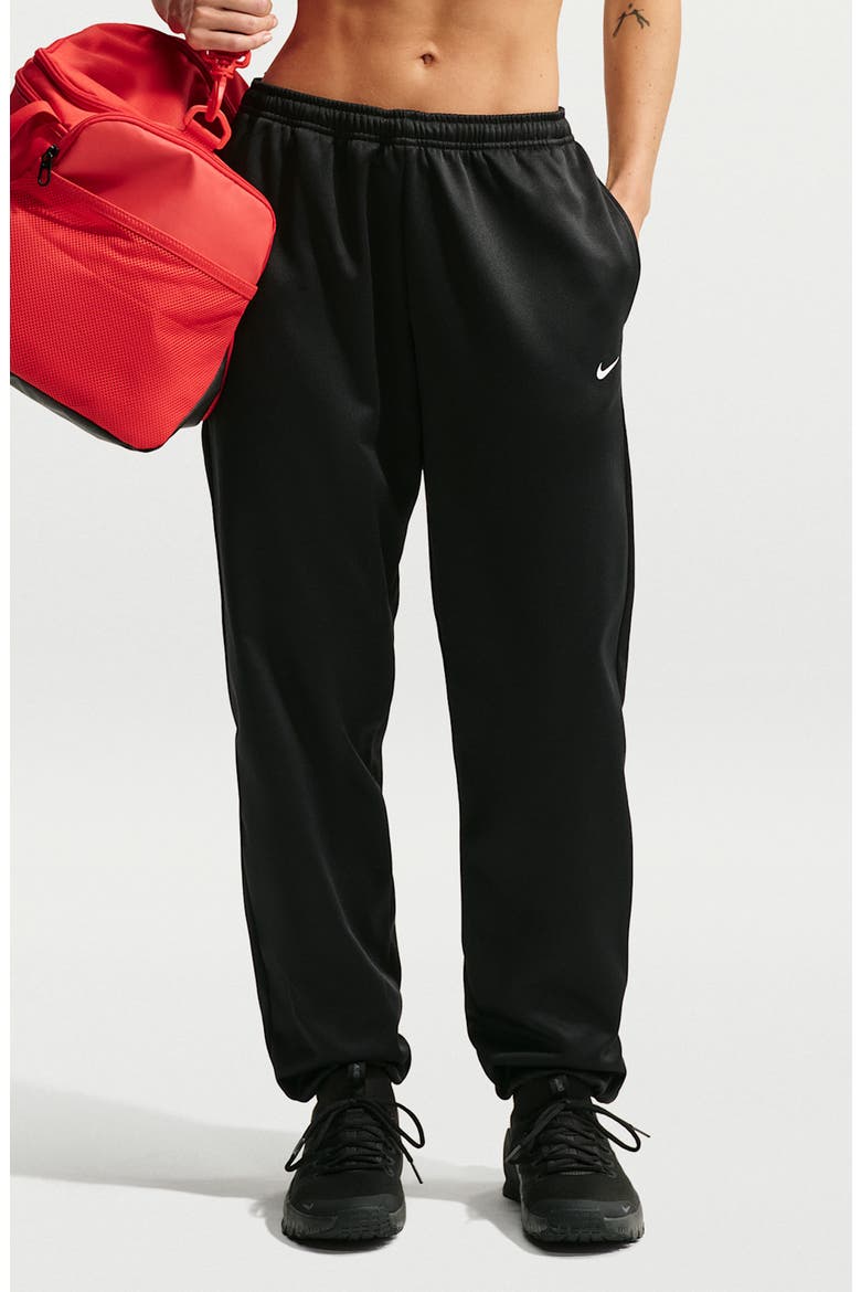Performance Casual Pants, Main, color, BLACK/ WHITE