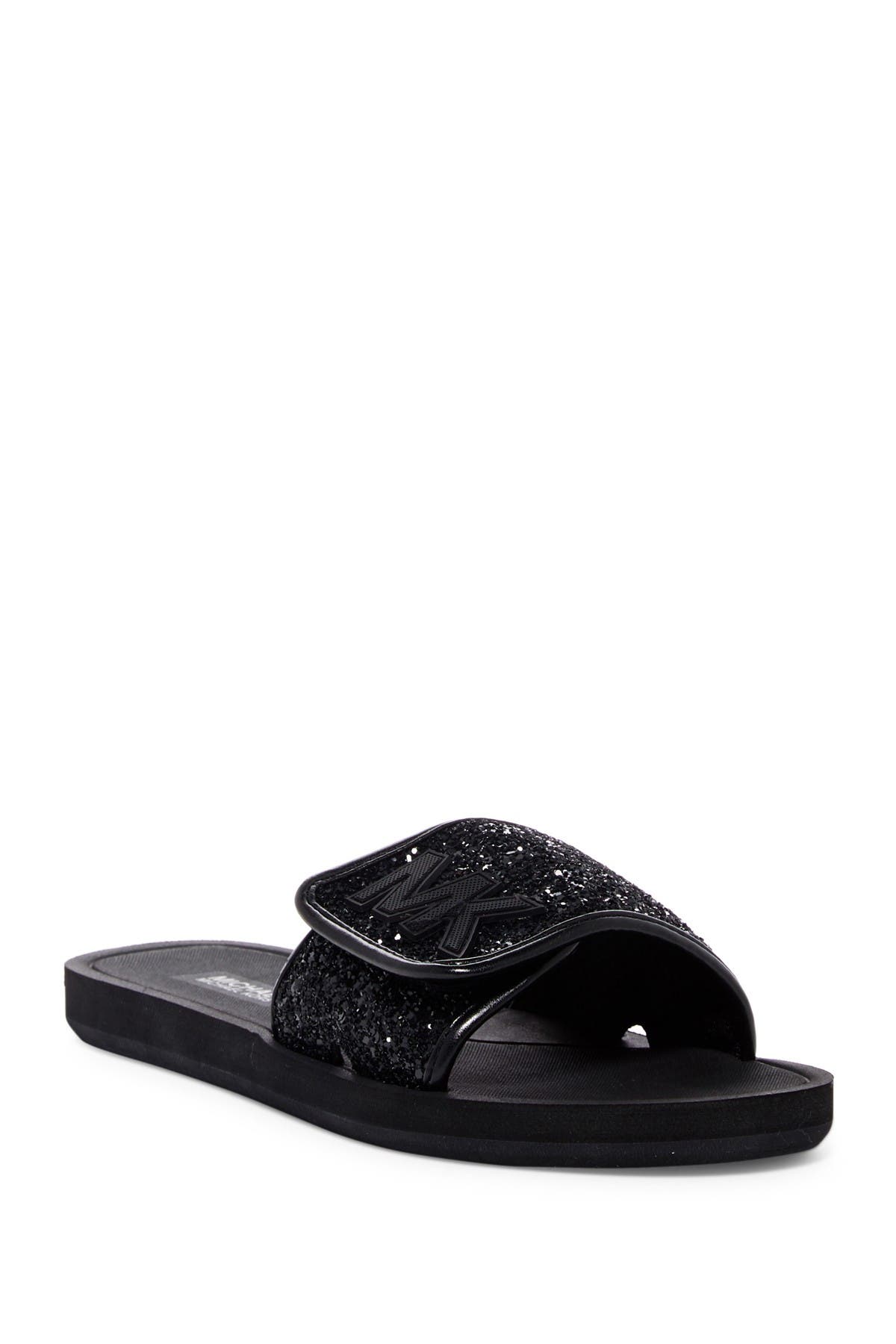 MICHAEL Michael Kors MK Logo Slide, Main, color, 