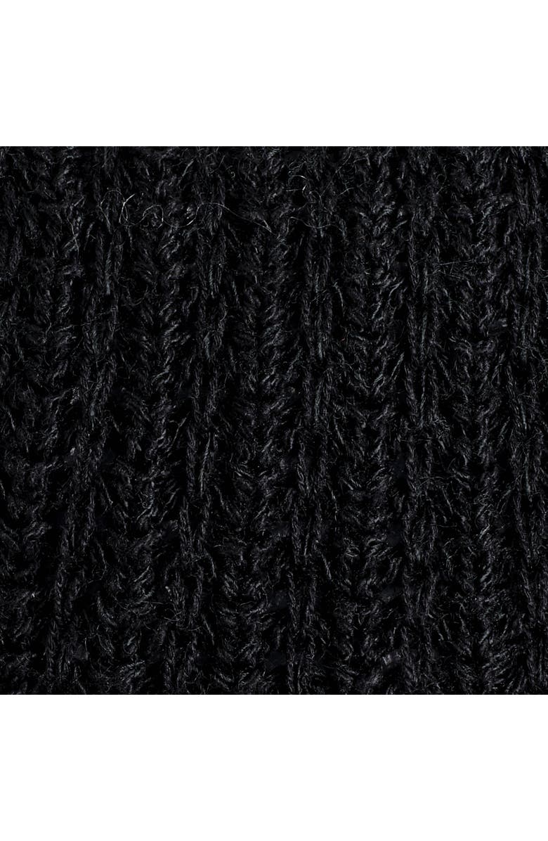 COS Open-Knit Bucket Hat, Alternate, color, Black