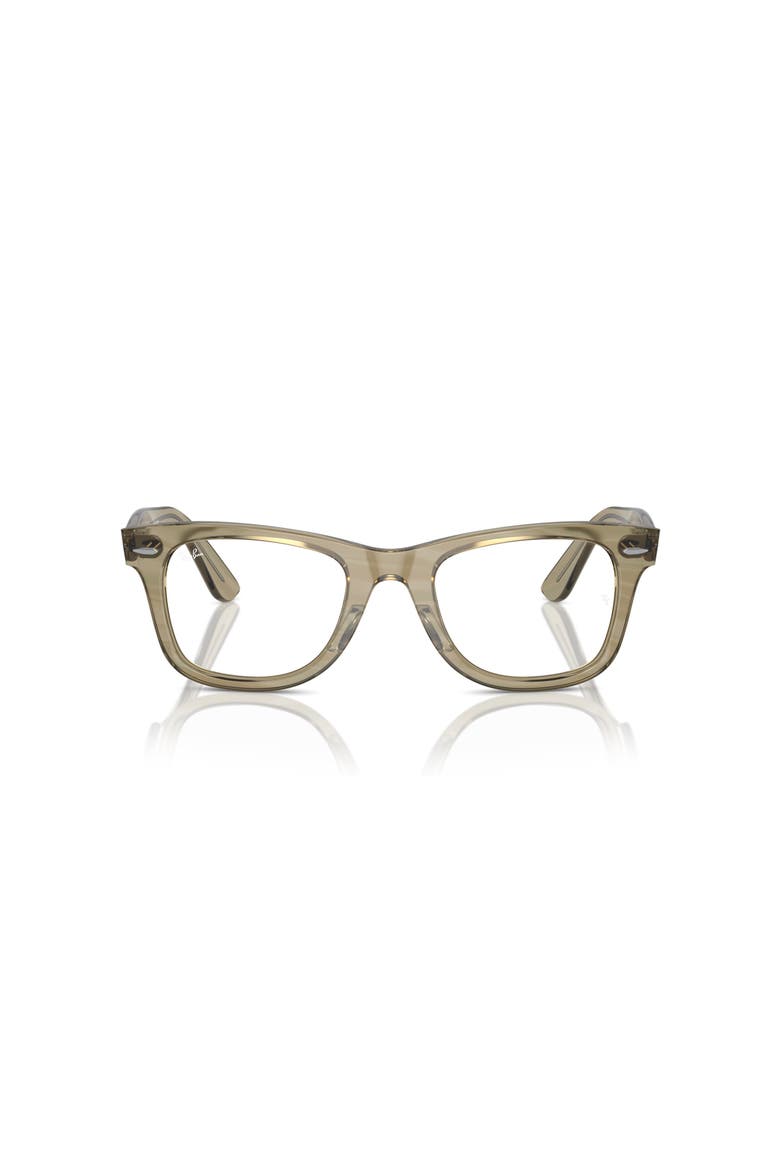 50mm Square optical glasses, Alternate, color, Grey