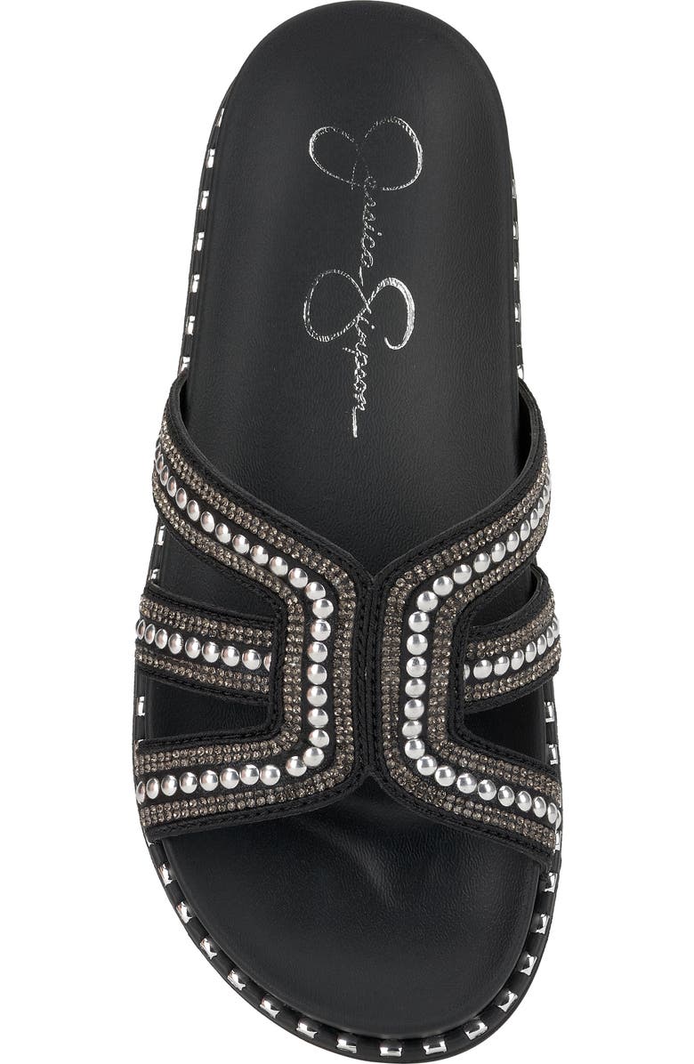 Jessica Simpson Colyve Slide Sandal, Alternate, color, Black