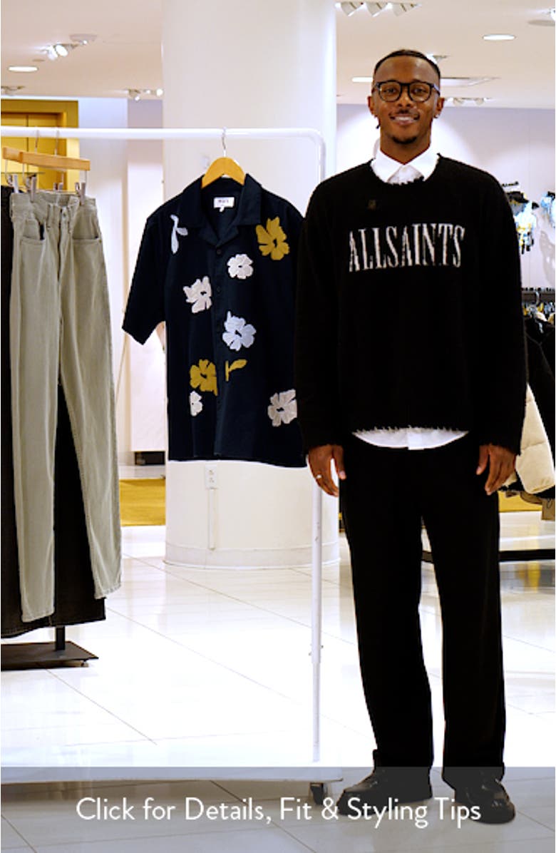 Didcot Floral Cotton & Linen Camp Shirt, sales video thumbnail