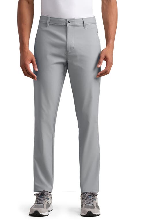 Rhone Nomad Slim Fit Tech Water Repellent Chinos In Gray