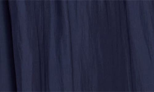 Ramy Brook Clementine Smocked Elastic Waist Midi Dress In Spring Navy