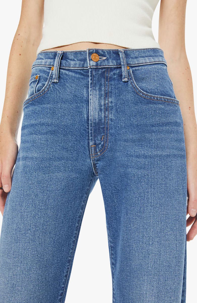 MOTHER The Lasso Heel High Waist Wide Leg Jeans, Alternate, color, Knick Knack Paddy Whack