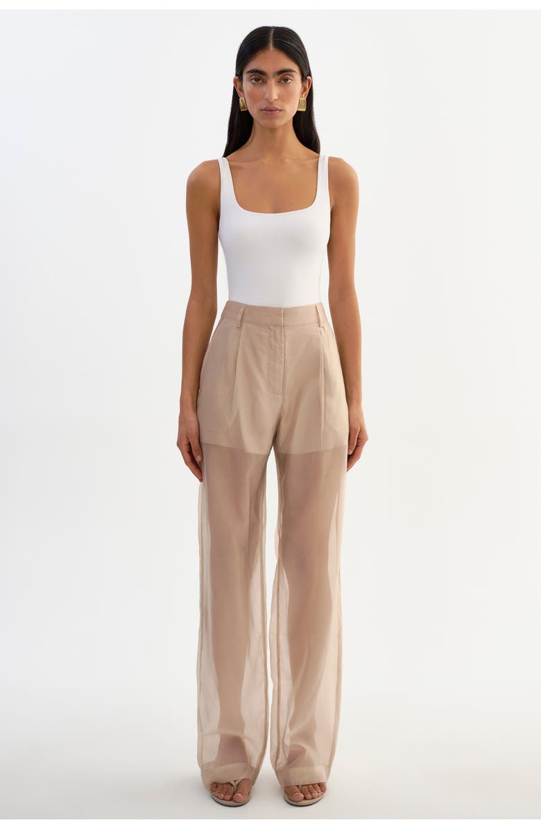 LAMARQUE Aloma | Sheer Pants, Main, color, Beige