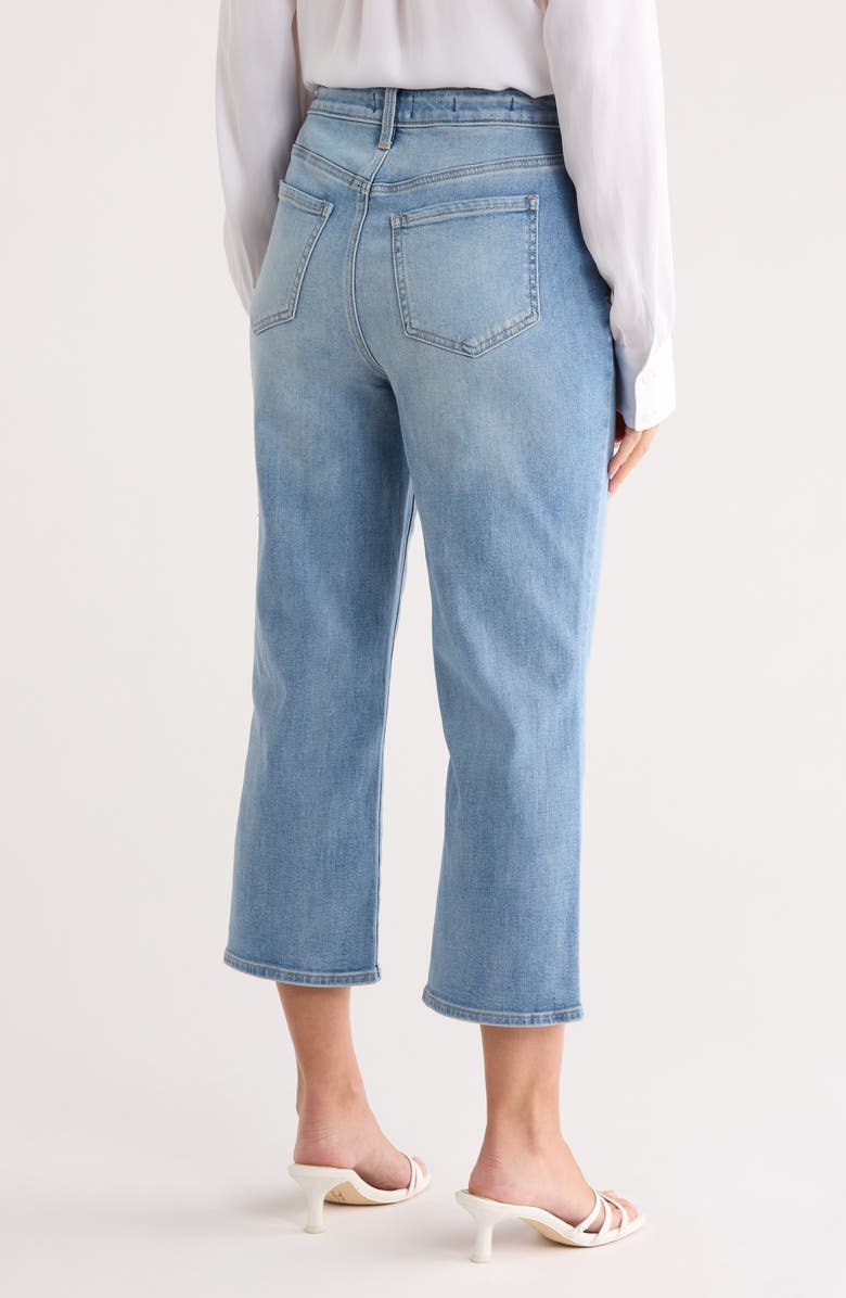 NYDJ Joni High Waist Relaxed Capri Jeans, Alternate, color, Blue Valley